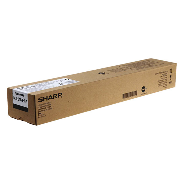 Sharp MX-61GTBA toner zwart (origineel) MX61GTBA 904182 - 1