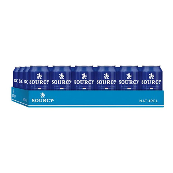 Sourcy Blauw water blikjes 33 cl (24 stuks) 69957 423862 - 1