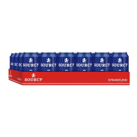 Sourcy Rood water blikjes 33 cl (24 stuks) 69965 423861