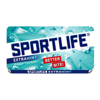 Sportlife Extramint licht blauw gum blister (24 stuks)