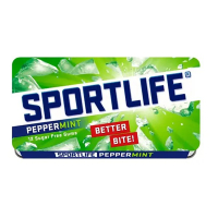 Sportlife Peppermint gum blister (24 stuks)
