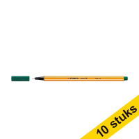 Aanbieding: 10x Stabilo fineliner point 88 dennengroen