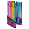 Stabilo point 68 ColorParade viltstift lila/grijs (20 stuks)