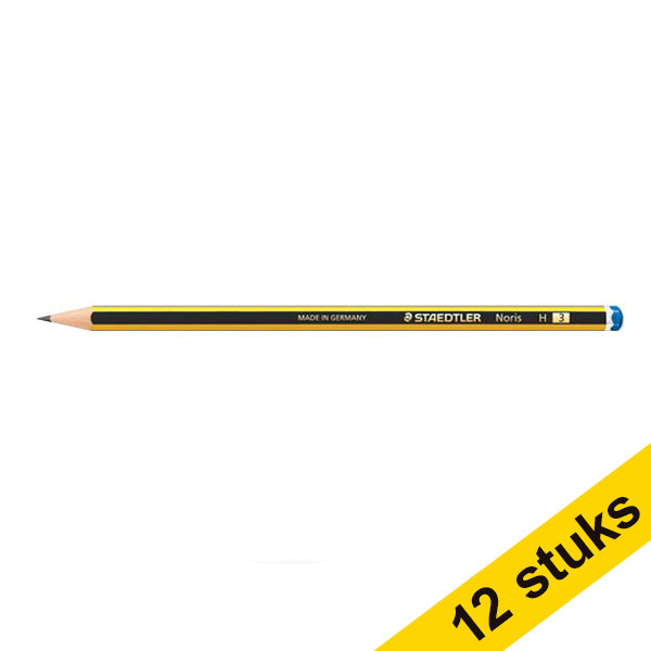 Staedtler Aanbieding: 12x Staedtler Noris potlood H  424723 - 1