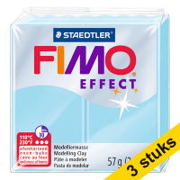 Aanbieding: 3x Fimo klei effect 57g aqua | 305