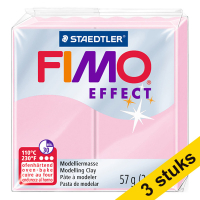 Aanbieding: 3x Fimo klei soft 57g pastelrosé | 205