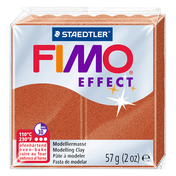 Staedtler Fimo klei effect 57g metallic koper | 27 8020-27 424614 - 1