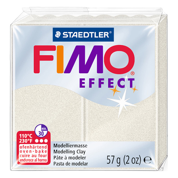 Staedtler Fimo klei effect 57g metallic parelmoer | 08 8020-08 424628 - 1