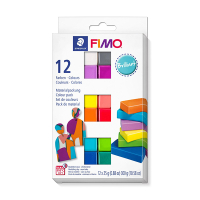 Staedtler Fimo klei soft 25g brilliant (12 stuks) 8023C12-2 209647