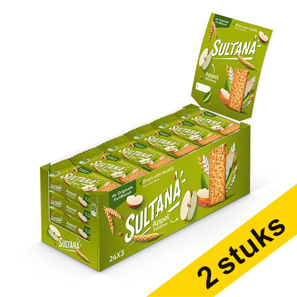 Sultana Aanbieding: 2x Sultana Appel single (24 stuks)  404397 - 1