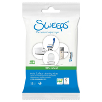 Sweeps Multi Surface Wipes reinigingsdoekjes voor oppervlakken (15 stuks)  SSW00072