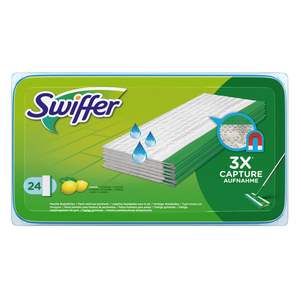 Swiffer Sweeper vloerdoekjes nat navulling (24 stuks) 46750463 SSW00027 - 1