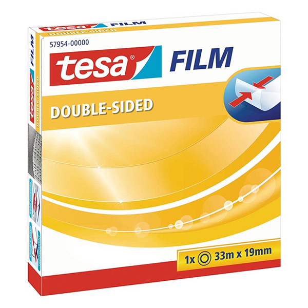 Tesa 57954 dubbelzijdig tape 19 mm x 33 m 57954-00000-00 57954-00000-01 202250 - 1