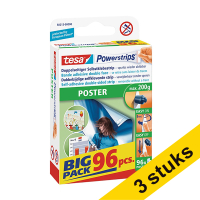 Aanbieding: 3x Tesa Powerstrips poster (96 stuks)