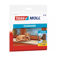Tesa TesaMoll Standard I-profiel tochtstrip bruin 6 m x 9 mm 05559-00101-00 203315