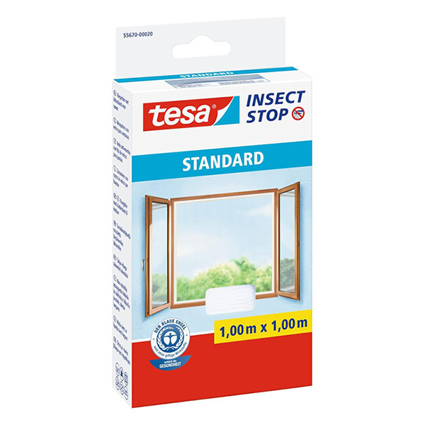 Tesa vliegenhor Insect Stop standaard raam (100 x 100 cm, wit) 55670-00020-03 203384 - 1