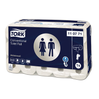 Tork 110771 toiletpapier traditioneel 2-laags 30 rollen geschikt voor Tork T4 dispenser 110771 STO00037