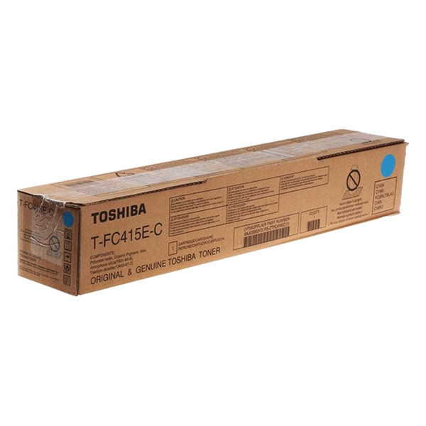 Toshiba T-FC415E-C toner cyaan (origineel) 6AJ00000172 905400 - 1