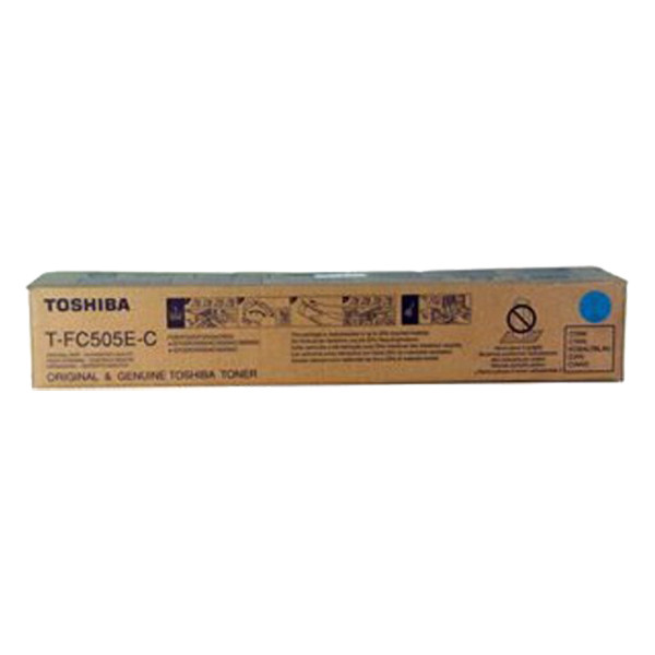 Toshiba T-FC505E-C toner cyaan (origineel) 6AJ00000135 078394 - 1