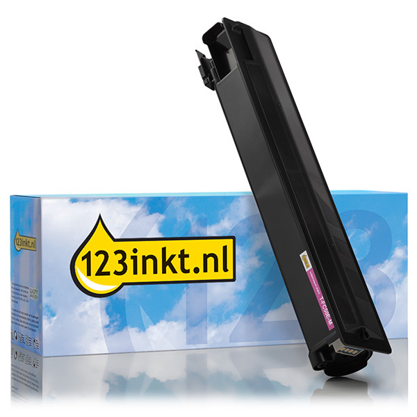 Toshiba T-FC50E-M toner magenta (123inkt huismerk) 6AJ00000112C 078931 - 1