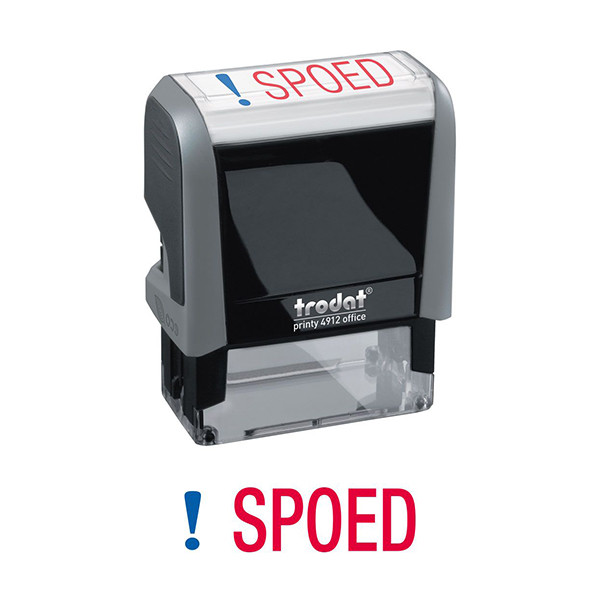 Trodat Printy 4912 Office 'Spoed' stempel zelfinktend 10049 225140 - 1