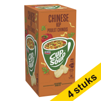 Aanbieding: 4x Cup-a-Soup Chinese Kip 175 ml (21 stuks)