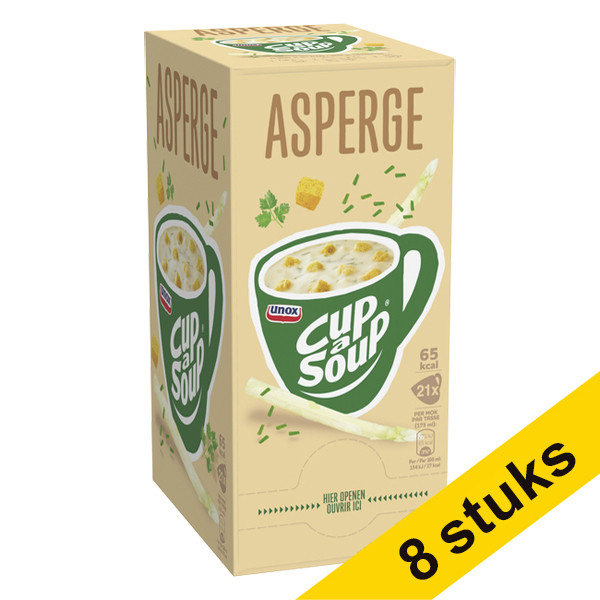 Unox Aanbieding: 8x Cup-a-Soup Asperge 175 ml (21 stuks)  404356 - 1