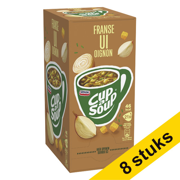 Unox Aanbieding: 8x Cup-a-Soup Franse Ui 175 ml (21 stuks)  404363 - 1