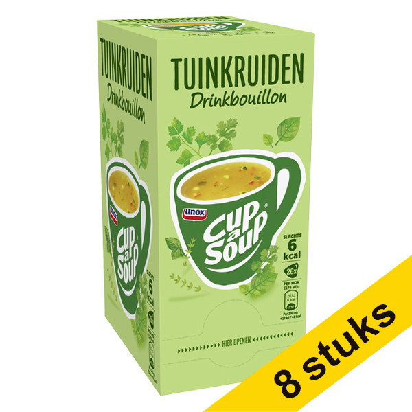 Unox Aanbieding: 8x Cup-a-Soup Tuinkruiden 175 ml (26 stuks)  404366 - 1