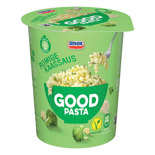 Unox Good Pasta romige kaassaus cup (8 stuks) 64132 423227 - 1