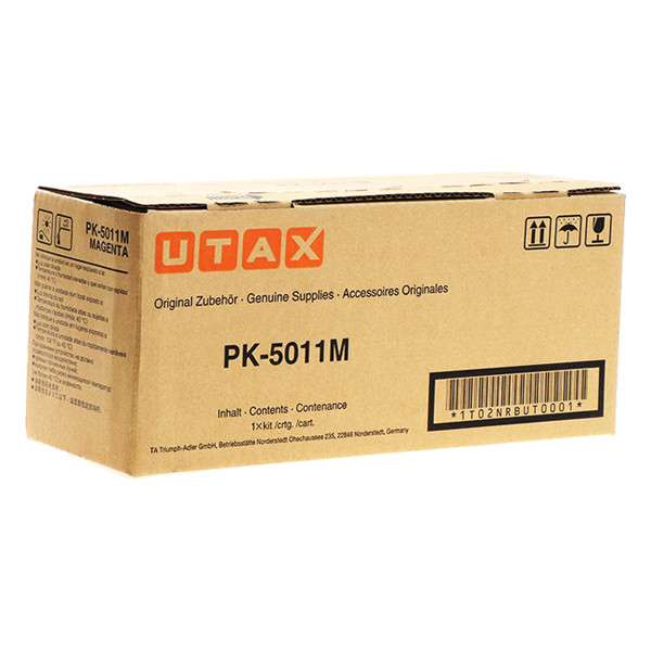 Utax PK-5011M (1T02NRBUT0) toner magenta (origineel) 1T02NRBUT0 906131 - 1