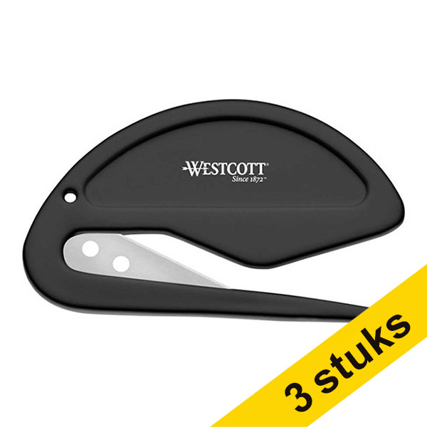 Westcott Aanbieding: 3x Westcott briefopener kunststof  221007 - 1