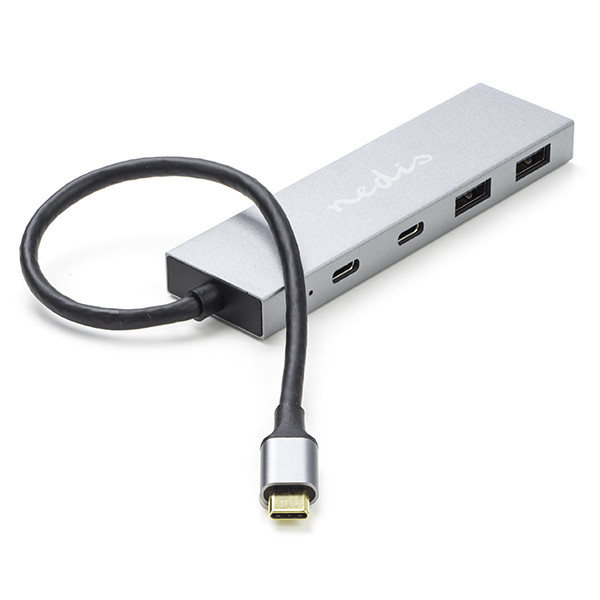 White label Nedis USB-hub (USB-C naar 2xA en 2xC) UHUBU3450AT K120200088 - 1