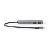 White label Nedis USB-hub (USB-C naar 2xA en 2xC) UHUBU3450AT K120200088 - 3