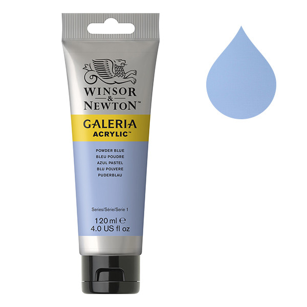 Winsor & Newton Galeria acrylverf 446 powder blue (120 ml) 2131446 410161 - 1