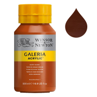 Winsor & Newton Galeria acrylverf 74 burnt sienna (500 ml) 2150074 410062