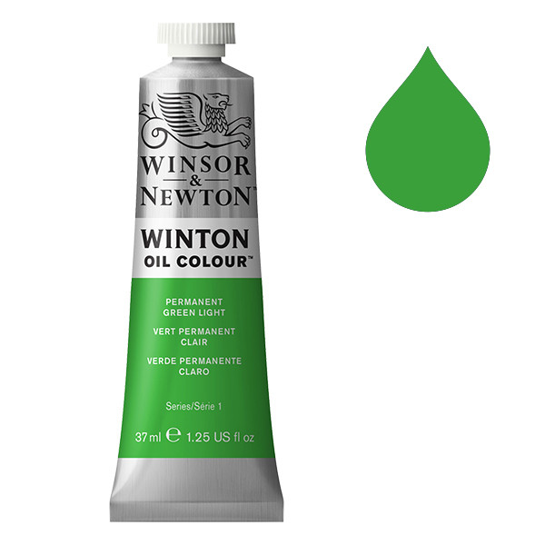 Winsor & Newton Winton olieverf 483 permanent green light (37ml) 1414483 410280 - 1