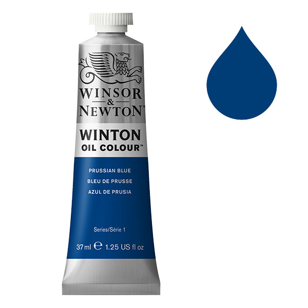 Winsor & Newton Winton olieverf 538 prussian blue (37ml) 1414538 410283 - 1
