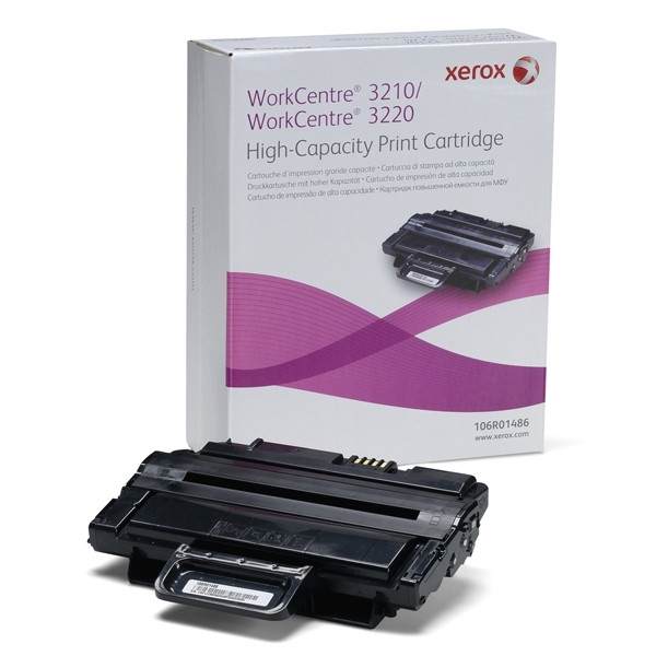 Xerox 106R01486 toner zwart hoge capaciteit (origineel) 106R01486 047506 - 1