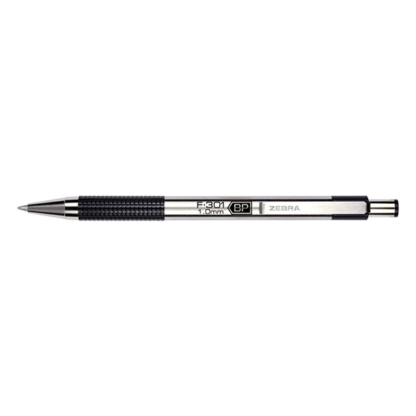 Zebra F-301 balpen zwart EF301BK 423778 - 1