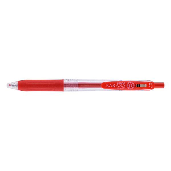 Zebra Sarasa Clip Gel gelpen rood (0,37 mm) 14323 423797 - 1