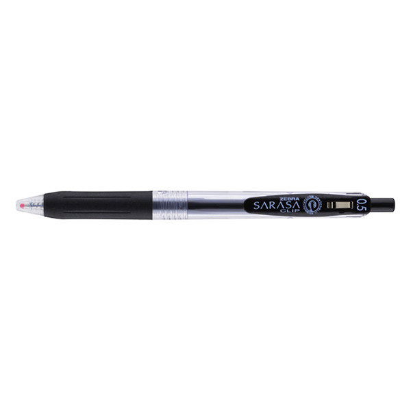 Zebra Sarasa Clip Gel gelpen zwart (0,29 mm) 14311 423792 - 1