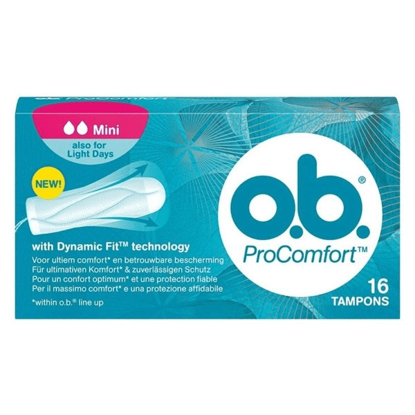 o.b. ProComfort Mini tampons (16 stuks)  SOB00002 - 1