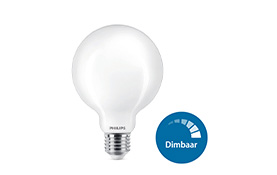 Dimbare bollamp E27