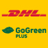 DHL GoGreen logo DHL GoGreen logo